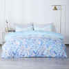 RUIKASI RKSB-0316 Blue Flower 100% Microfiber Bedding Sets Duvet Cover Set
