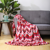 RKS-0139 Colorful 1 layer Solid Flannel Blanket Flannel Flannel Throw Blanket