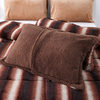 RKS-0285 Smooth Cozy Chocolate PV fleece & Warm Sherpa Quilting with Fillings