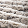 RKS-0241 High Quality 100% polyester Brushed Sheep Fur Fleece Throw Blanke Fur Sherpa Throw Blankets Soft Faux Fur Blanket