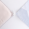 RKSB-0040 Blue Geomatric Printing Duvet Cover Set 100% Cotton Bed Sheet with Pillowcase