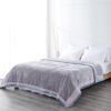 RKS-0320 Cheap Comfortable Super soft mink raschel blanket for winter 2021 New Minky Raschel Blanket Factory Sale