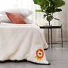RKS-0059 Lovely Embroidery Lion Baby and kids’ Blanket