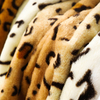 RKS-0245 Leopard Faux Fur Sherpa Throw Blanket Polyester From Manufacturer