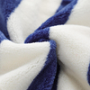 RKS-0157 Flannel/Sherpa Blanket Fringe Super Soft Microfiber Plush Sh Blanket Throw